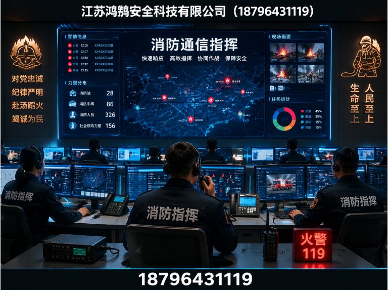 潮州智慧消防系统展示图